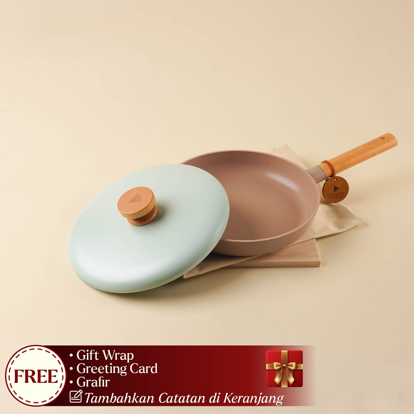 Debellin Blume Fry Pan 26 cm Peony Mix & Match