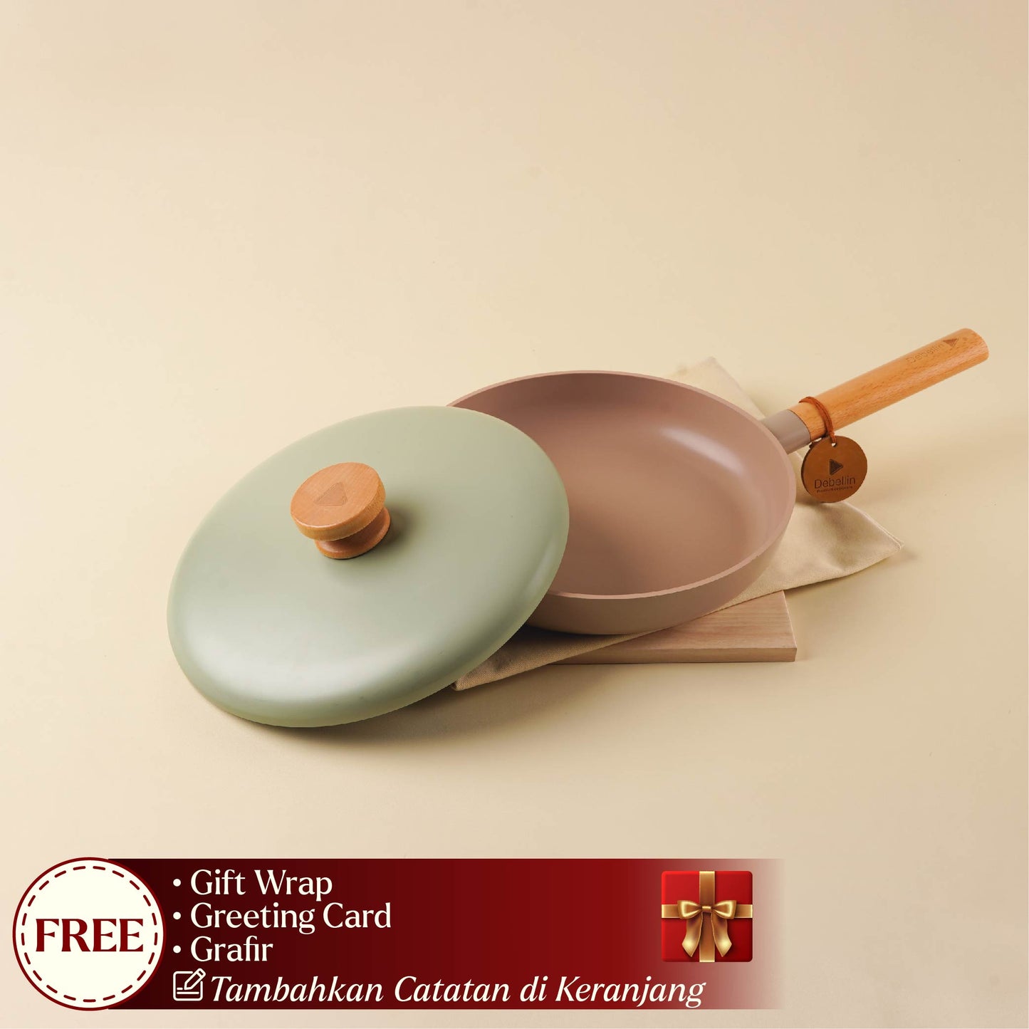 Debellin Blume Fry Pan 26 cm Peony Mix & Match