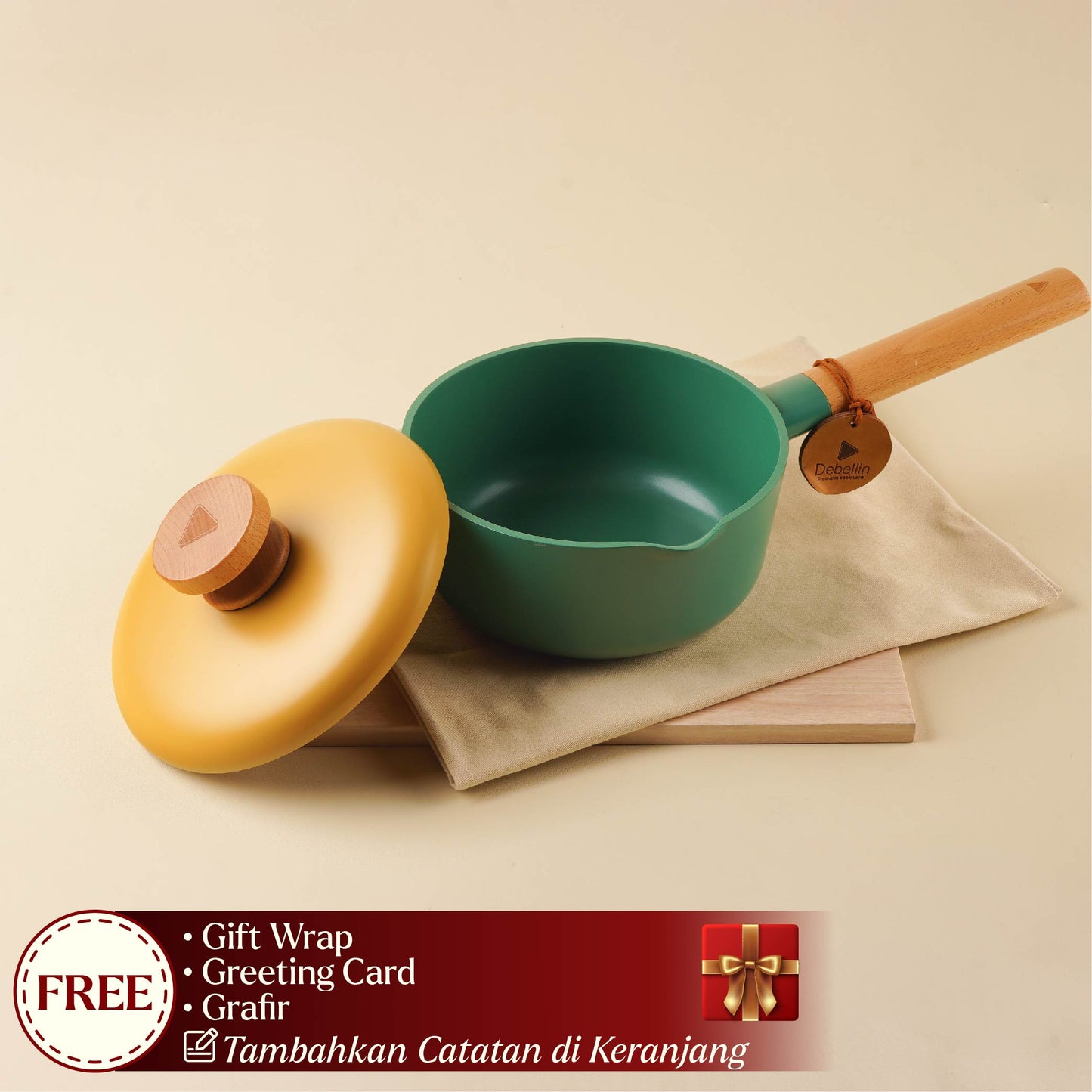 Debellin Blume Sauce Pan 18 cm Peony Mix & Match