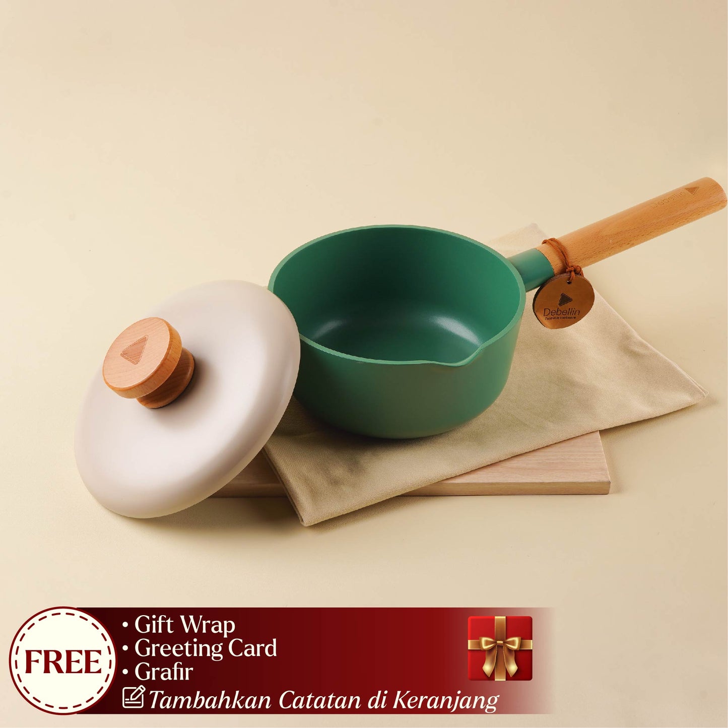 Debellin Blume Sauce Pan 18 cm Arum Mix & Match