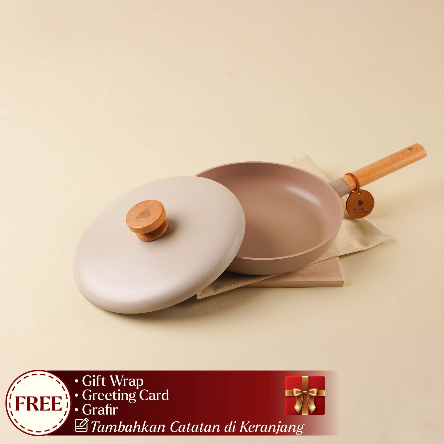 Debellin Blume Fry Pan 26 cm Peony Mix & Match