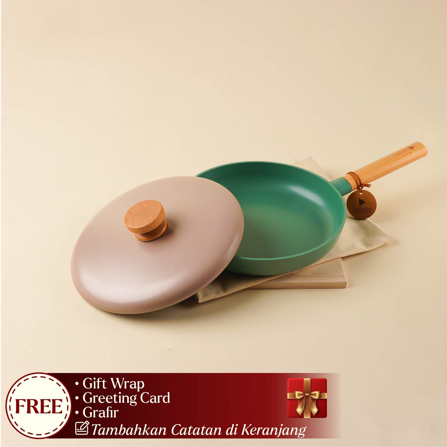 Debellin Blume Fry Pan 26 cm Arum Mix & Match