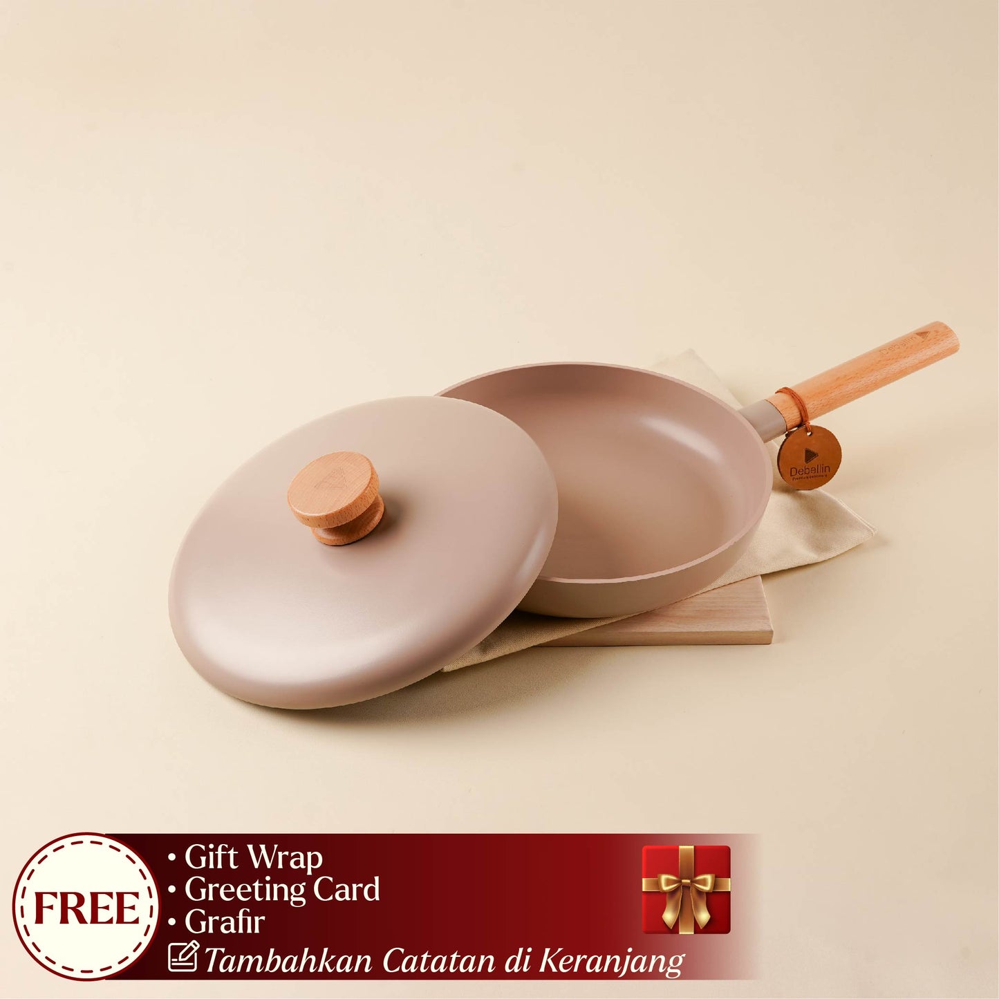 Debellin Blume Fry Pan 26 cm Peony Mix & Match