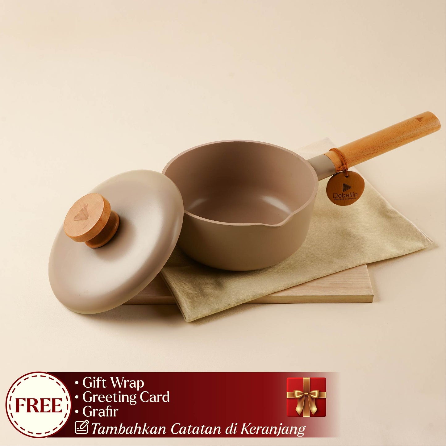 Debellin Blume Sauce Pan 18 cm Peony Mix & Match