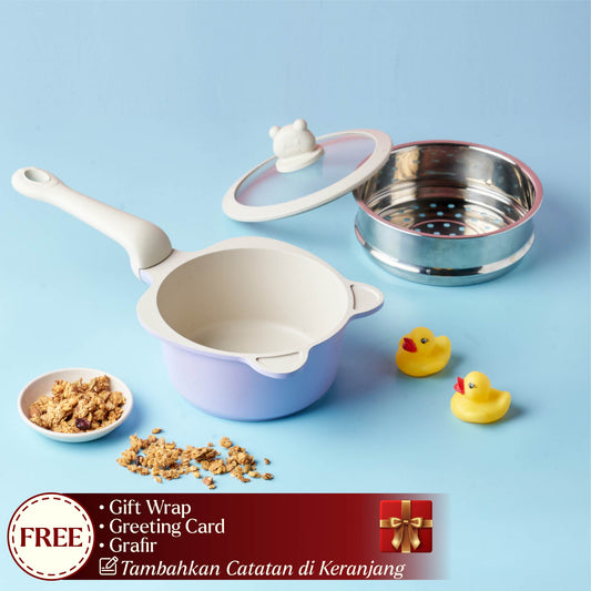 Debellin Kids Cotton Candy Sauce Pan 16 cm