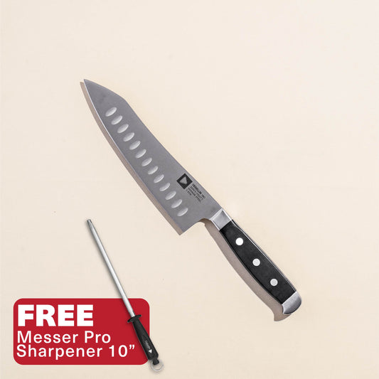 Debellin Messer Pro Santoku Knife 7"