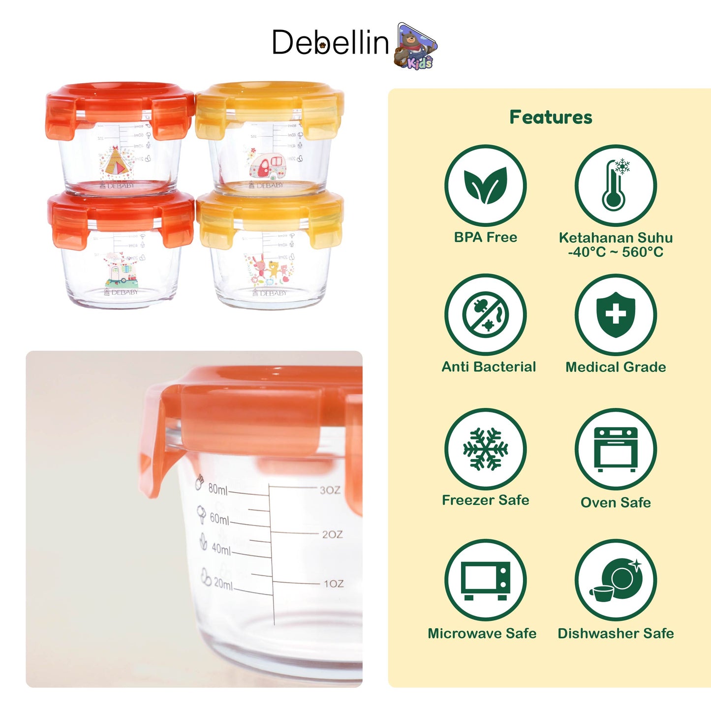 Debaby Food Storage