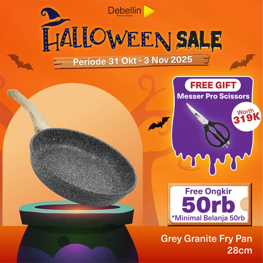 Debellin Grey Granite Fry Pan 28 cm