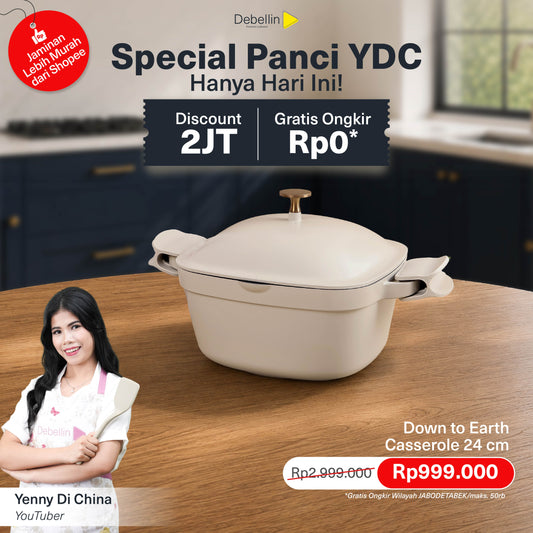 Debellin Down To Earth Casserole 24 cm