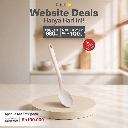 Debellin Sat Set Premium Spatula Spoon