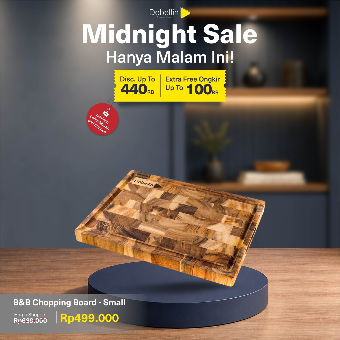 Debellin Brown & Beautiful Chopping Board