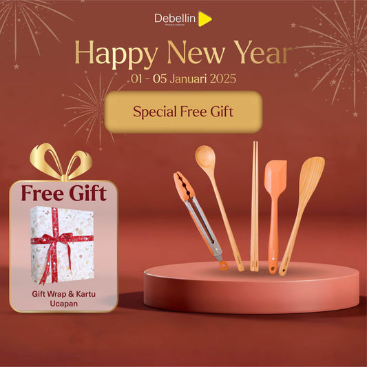 Debellin Spatula Fusion - Spatula Set 5 in 1