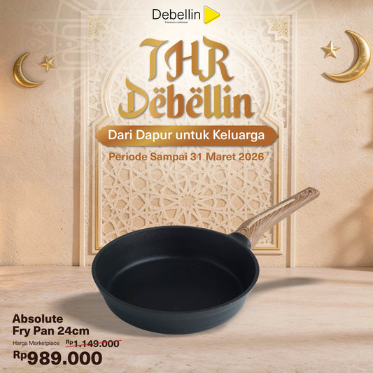 Debellin Absolute Granite Fry Pan 24 cm