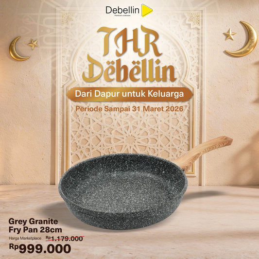 Debellin Grey Granite Fry Pan 28 cm