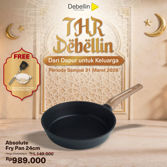 Debellin Absolute Granite Fry Pan 24 cm